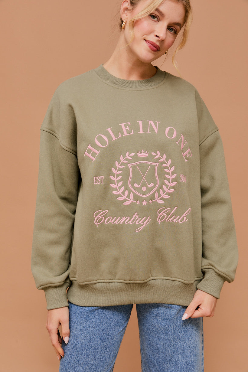 Hole In One Country Club Sweatshirt