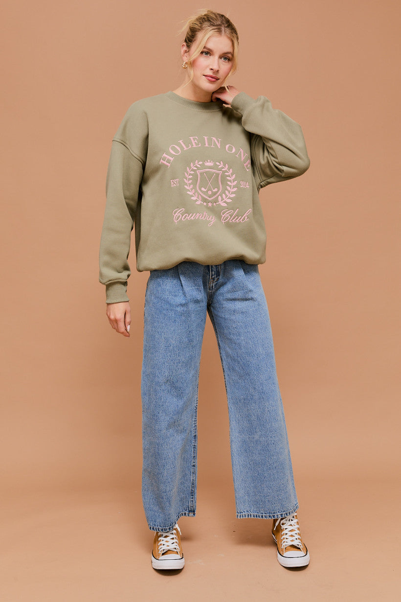 Hole In One Country Club Sweatshirt