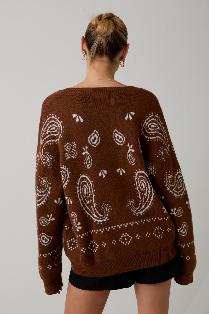 Paisley Cardigan