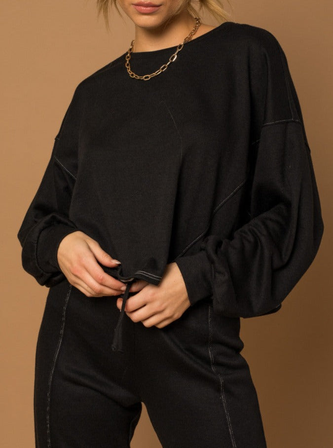 Contrast Stitch Sweatshirt